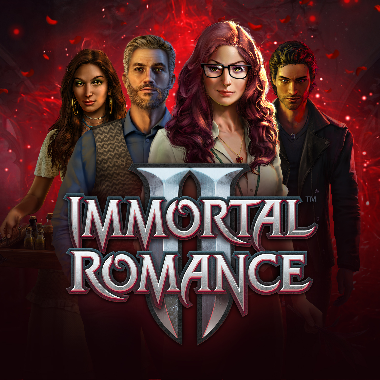 Immortal Romance slot artwork